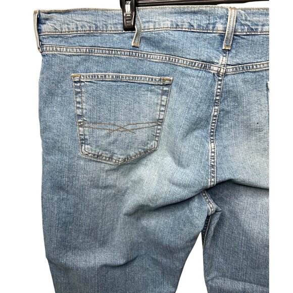 Signature Levi Strauss & Co. Mens‎ Bootcut Jeans Blue Light Wash Denim 48/30 - Picture 7 of 13